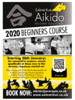 Aikido beginners course leaflet