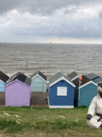 Meditating at the sea front
